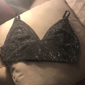 Sparkly bralette